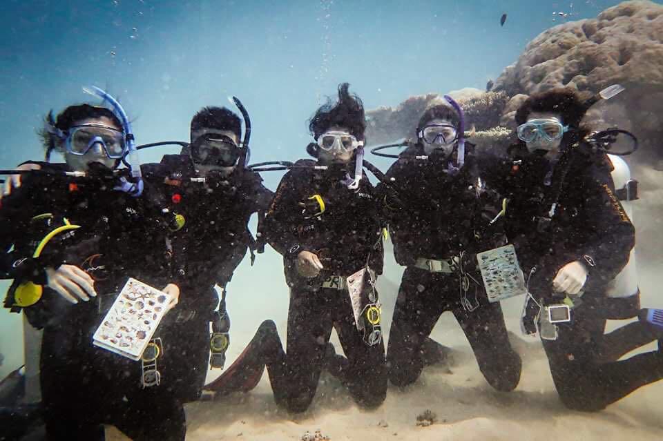 scuba diving